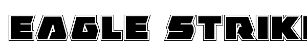 Eagle Strike font preview