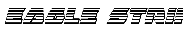 Eagle Strike font preview