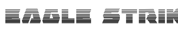 Eagle Strike font preview