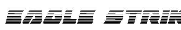 Eagle Strike font preview