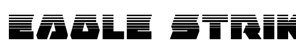 Eagle Strike font preview
