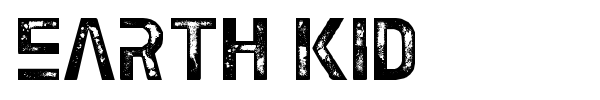 Earth Kid font