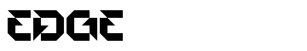 Edge font