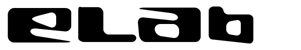 eLab font