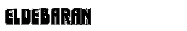 Eldebaran font preview