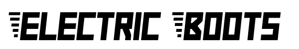Electric Boots font
