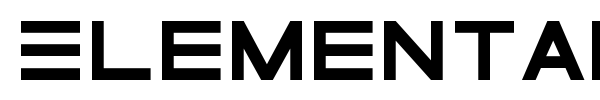 Elemental End font