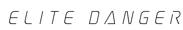 Elite Danger font