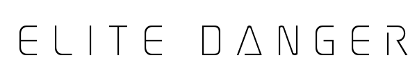 Elite Danger font preview