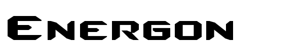 Energon font