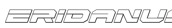 Eridanus font preview