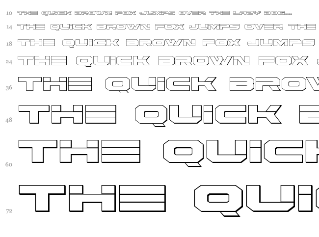 Eridanus font waterfall