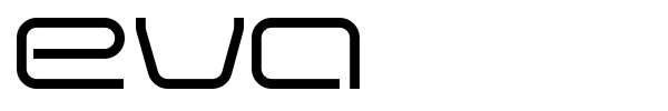 Eva font
