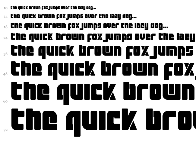 Exoplanet font waterfall