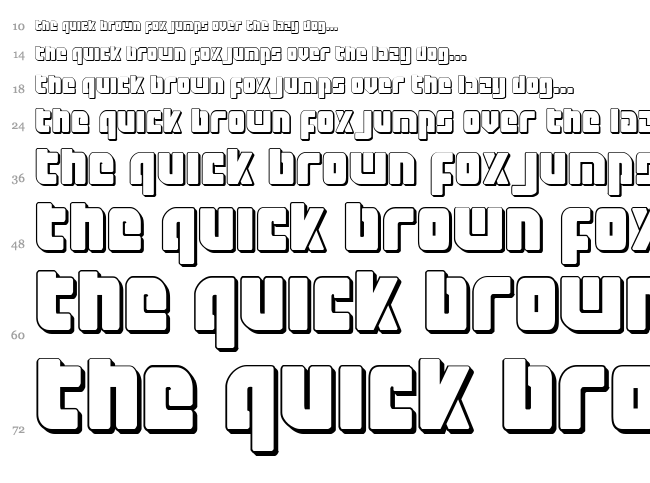 Exoplanet font waterfall