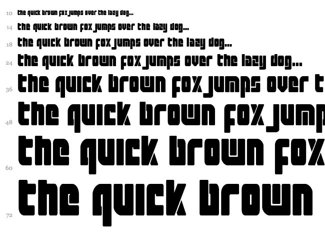 Exoplanet font waterfall