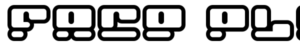 Face Plant font