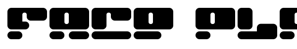 Face Plant font preview