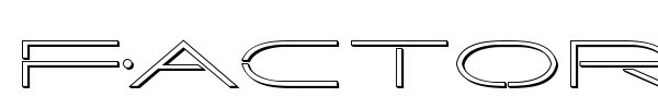 Factor font preview