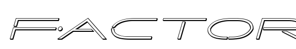 Factor font preview