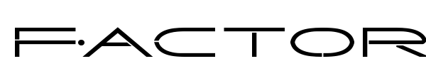 Factor font preview