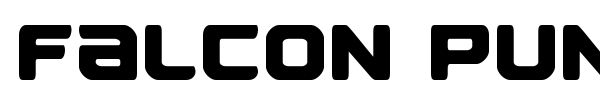 Falcon Punch font