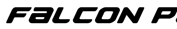 Falcon Punch font preview