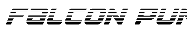 Falcon Punch font preview