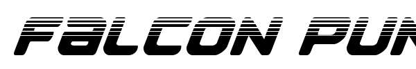 Falcon Punch font preview