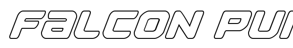 Falcon Punch font preview