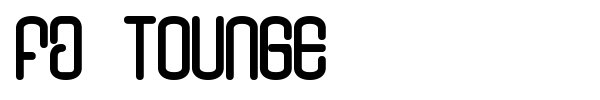 FD Tounge font