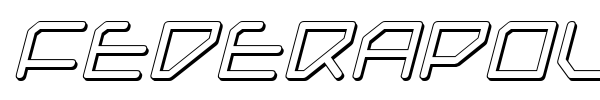 Federapolis font