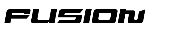 Fusion font