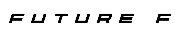 Future Forces font preview
