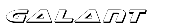 Galant font