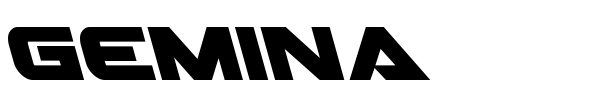 Gemina font