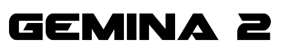 Gemina 2 font preview