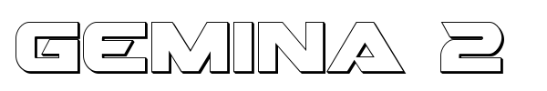 Gemina 2 font preview