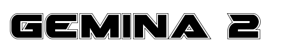 Gemina 2 font preview