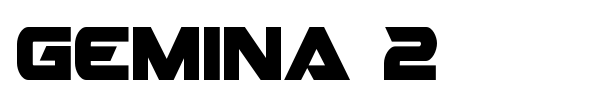 Gemina 2 font preview