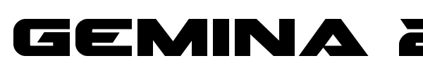 Gemina 2 font preview