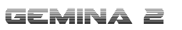 Gemina 2 font preview