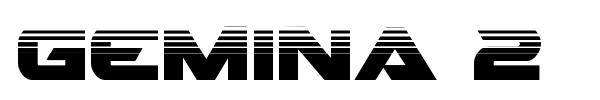 Gemina 2 font preview