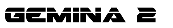 Gemina 2 font preview