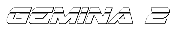 Gemina 2 font preview