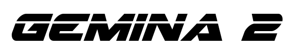 Gemina 2 font preview