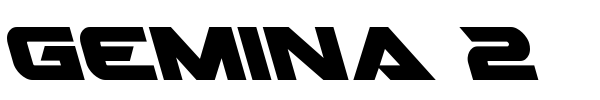 Gemina 2 font preview