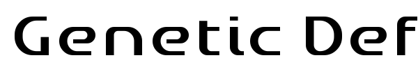 Genetic Defect font