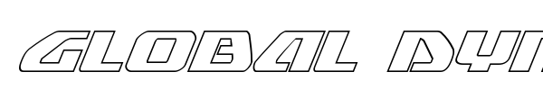 Global Dynamics font