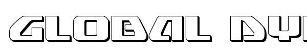 Global Dynamics font preview